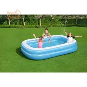 Piscina Infantil Retangular Inflável 778l - Bestway - Imagem 1