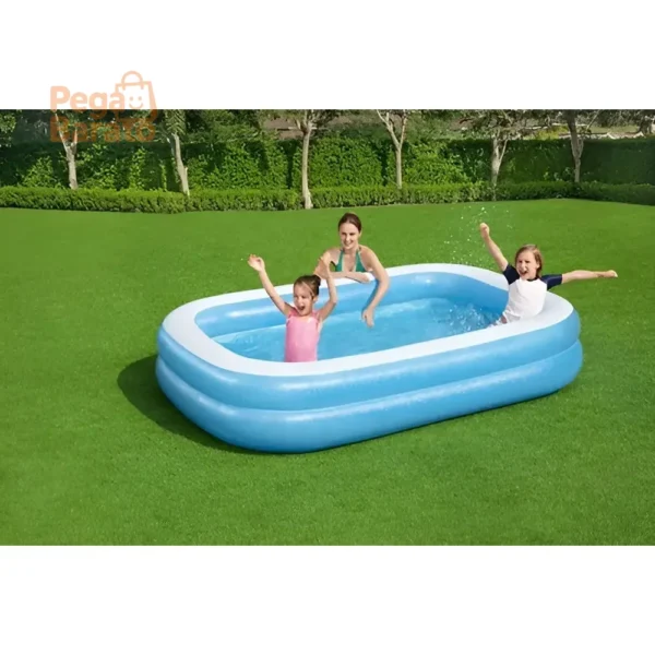 Piscina Infantil Retangular Inflável 778l - Bestway