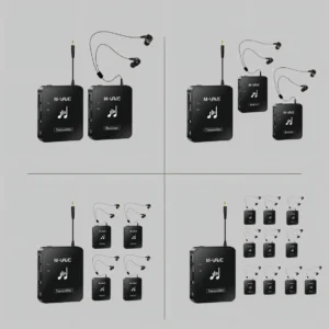 Receptor M-Vave WP-10 Monitor de Palco Preto P2 Passivo 40mW - Imagem 2