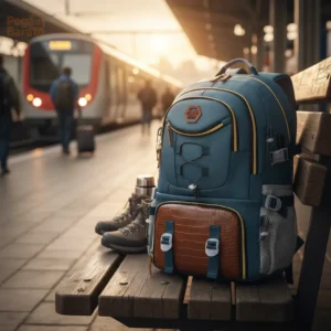 Mochila Unissex 40l Passeio Escola E Trabalho Bolso Tênis - Imagem 1