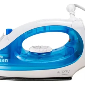 Ferro De Passar Roupas A Vapor 1300w Kian Cor Azul - Imagem 2