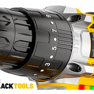 Parafusadeira Furadeira De Impacto Profissional 21v Tb21pw Com Kit Brocas E Buchas 300 Peças The Black Tools - Imagem 7