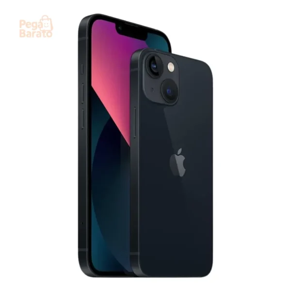Apple Iphone 13 128gb Preto Lacrado Garantia Apple C/ Nfe
