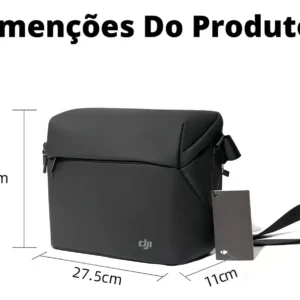 Bolsa Bag Mochila Mala Drone Dji Mavic Mini Pro 3 4 Air 2s Cor Preto - Imagem 8