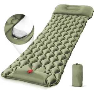Colchao Solteiro Inflavel Dobravel De Acampamento 190*60cm - Imagem 1