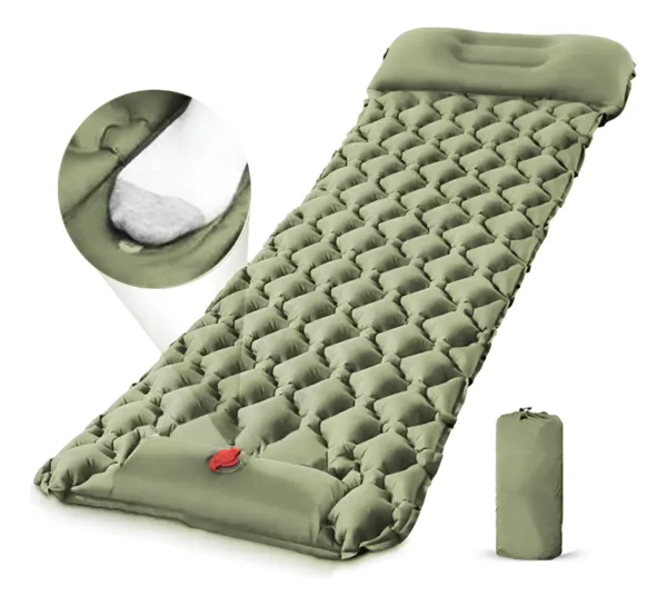 Colchao Solteiro Inflavel Dobravel De Acampamento 190*60cm