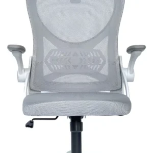 Cadeira De Escritório Columbus Presidente Ergonomica Cinza Mesh - Imagem 6