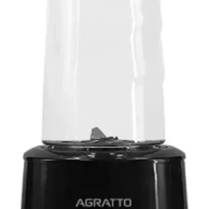 Liquidificador Portátil 600ml com Tampa Squezze Potente 4 Lâminas Forza Blender Agratto Abpl01i - Imagem 1