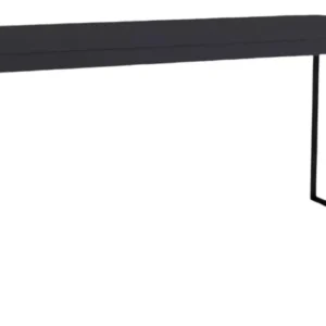 Mesa De Computador Escrivaninha Preta Pé Metalon Industrial 120x60 Jm3 Móveis - Imagem 7