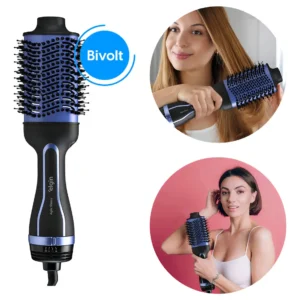 Escova Secadora Alisadora Elgin Agile Glossy Roxo - Imagem 2