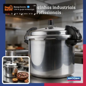Panela De Pressão Fechamento Externo Profissional 20L Nacional - Imagem 5