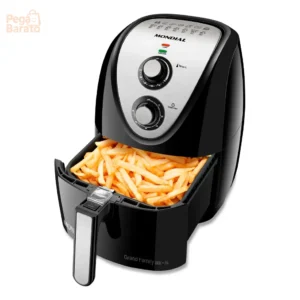 Fritadeira elétrica sem óleo Mondial Cozinha AFN-50 5L preta e inox - Imagem 1