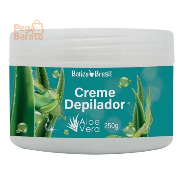 Botica Brasil creme depilatório sem dor 15 minutos corporal 240g