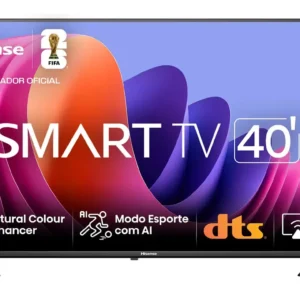 Hisense Smart TV FHD 40" Polegadas 40A4N com DTS Virtual X Game e Sports Mode Controle por Voz Share to TV e Compatível com Alexa - Imagem 4