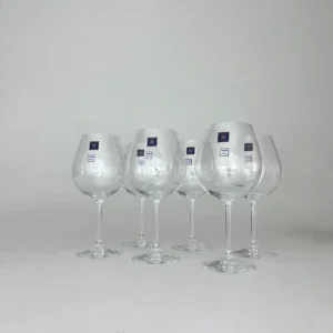 Jogo 06 Unidades De Taças Vinho Tinto 650ml Cristal Bohemia - Imagem 6