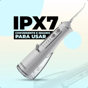 Irrigador Oral Portátil VibePro Gurumania 5 Modos 140psi 300mL Bateria USB - Imagem 6