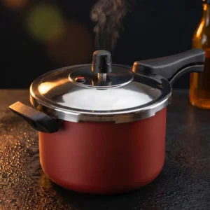 Panela de pressão 4,5 litros Alumínio Segura Reforçada Cozimento Rápido Econômica Fechamento Externo - Imagem 1