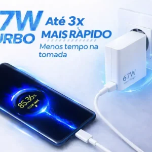 Carregador Turbo 67w Usb-c Para Xiaomi Redmi Note - Imagem 7