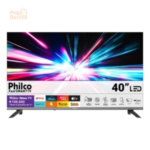 Smart Tv Philco 40'' Full Hd Roku Tv Hdr10 Dolby Áudio P40cra - Imagem 1