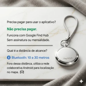 Kit 2 Tags De Rastreamento Localizador Smarttag Android - Imagem 8
