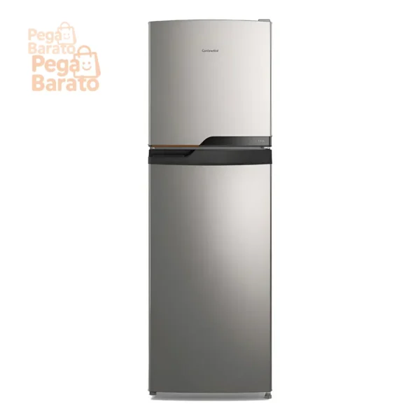 Geladeira com freezer Continental TC45S con capacidad de 400L prata
