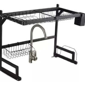 Escorredor De Louça Rack Organizador De Pia Moderno 65 Cm - Imagem 4