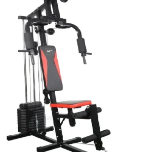 Estação De Musculação De 45kg Wct Fitness Cor da estrutura Preto Cor do estofamento Preto e vermelho - Imagem 1