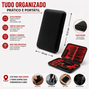 24 Peças Cortador De Unha Conjunto De Manicura E Pedicura - Imagem 5