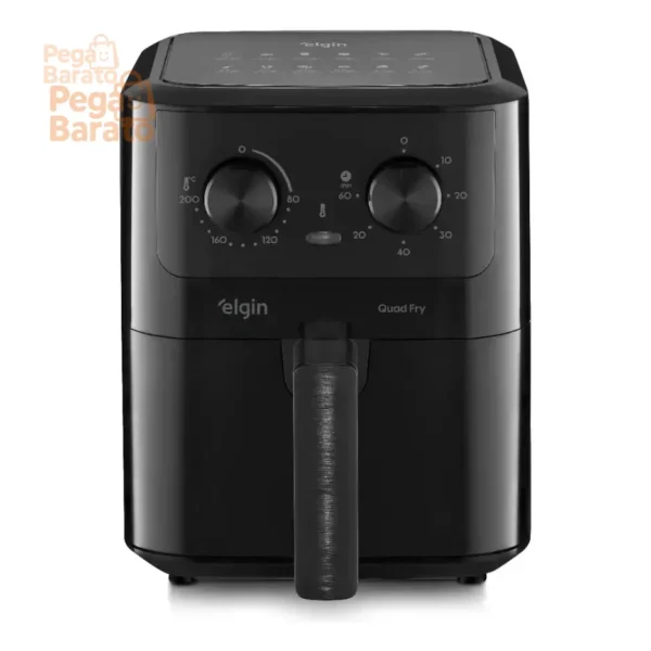 Fritadeira Elétrica Air Fryer Quad Fry Elgin 4,2 L, 1400w