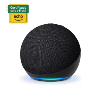 Echo Dot 5a Geração Alto-falante Preto Amazon Bivolt Preto - Imagem 1