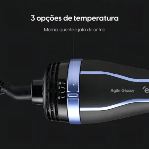Escova Secadora Alisadora Elgin Agile Glossy Roxo - Imagem 6