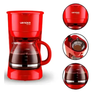 Cafeteira Lenoxx 18 Cafezinhos Jarra De Vidro 600w 220v - Imagem 2