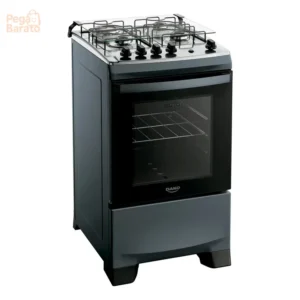 Fogão 4 Bocas Dako Supreme Mesa de Inox A Gás Titanium Bivolt - Imagem 1