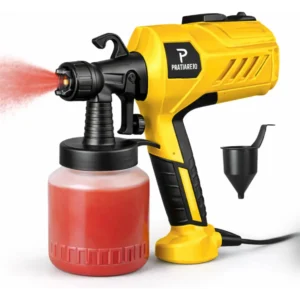 Pistola De Pintura 450w Profissional Elétrica Pulverizadora 800ml Regulações De Spray Prevenção De Refluxo Para Projetos De Renovação Doméstica 110v Marca Colpaq - Imagem 1