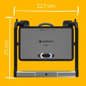 Grill Elétrico Cadence Click, 1200w, Grl200, 127v Prateado - Imagem 7