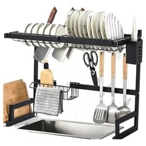 Escorredor De Louça Rack Organizador De Pia Moderno 65 Cm - Imagem 5