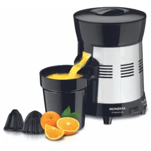 Extrator de Sucos E-10 Turbo Premium Com Potência De 250W Cor Preto e Inox Mondial - Imagem 1