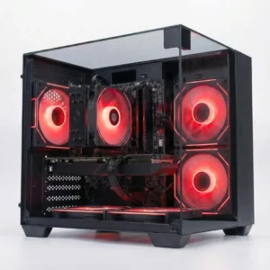 PC Gamer Completo Intel Core i5, Radeon RX 570 8GB, 16GB RAM, SSD 512GB NVMe, Fonte 600W, 5 fans RGB, Monitor LED 23", Preto -BluePC FRAME PGBP-FRM126 - Imagem 3