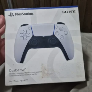 Controle Joystick Sem Fio Sony Playstation Dualsense Branco - Imagem 3