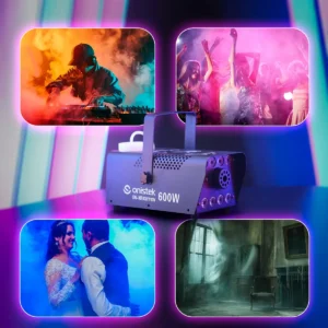 Máquina De Fumaça 600w Dmx Led Para Festa Balada C/ Controle - Imagem 3