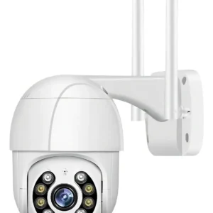 Câmera IP Segurança Wi-Fi Prova D'Água Externa IP Camera 360 PTZ Full HD APP ICSEE - Imagem 2