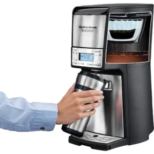 Cafeteira Elétrica Digital Hamilton Beach Brewstation Elite Preto/prateado - Imagem 5