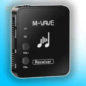 Receptor M-Vave WP-10 Monitor de Palco Preto P2 Passivo 40mW - Imagem 1