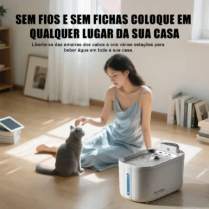 4 L Fonte Bebedouro De Smart Água Filtro Ces E Gatos Pet - Imagem 8