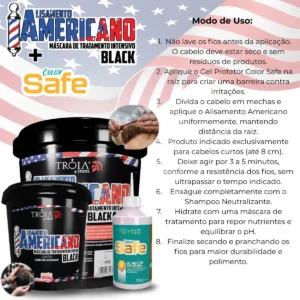 Neutralizante + Alisamento Americano + Reconstrução Tróia - Imagem 3