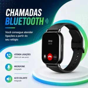 Relógio Smartwatch Redmi Watch 5 Active Lite Xiaomi Preto Prateado - Imagem 4