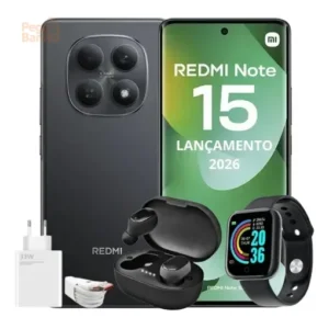 Xiaomi Redmi Note 15 256gb 16gb Ram Lançamento +fone+relogio - Imagem 1