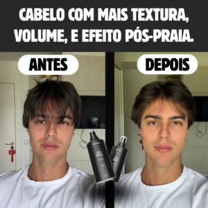 Spray Texturizador Cabelo Masculino Sea Salt Better 200ml - Imagem 7