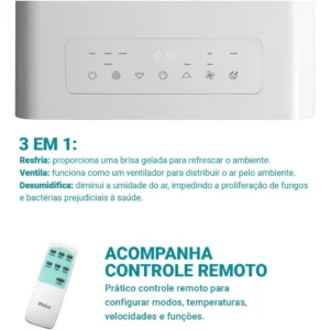 Ar Condicionado Philco Portátil 10000btus Frio Pac10fn - Imagem 4