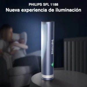 Lanterna Philips Sfl1188 Compacta E Potente Preto Branco - Imagem 4